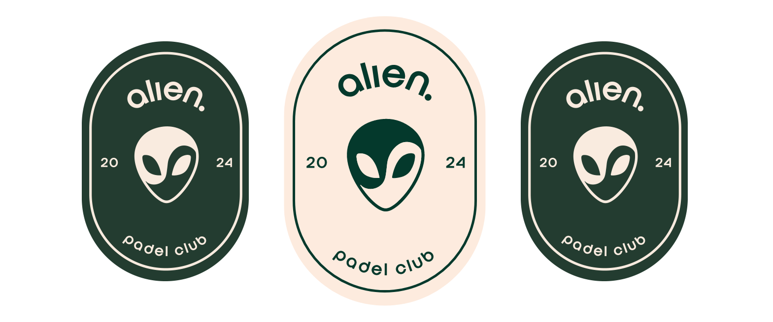Branding alien padel