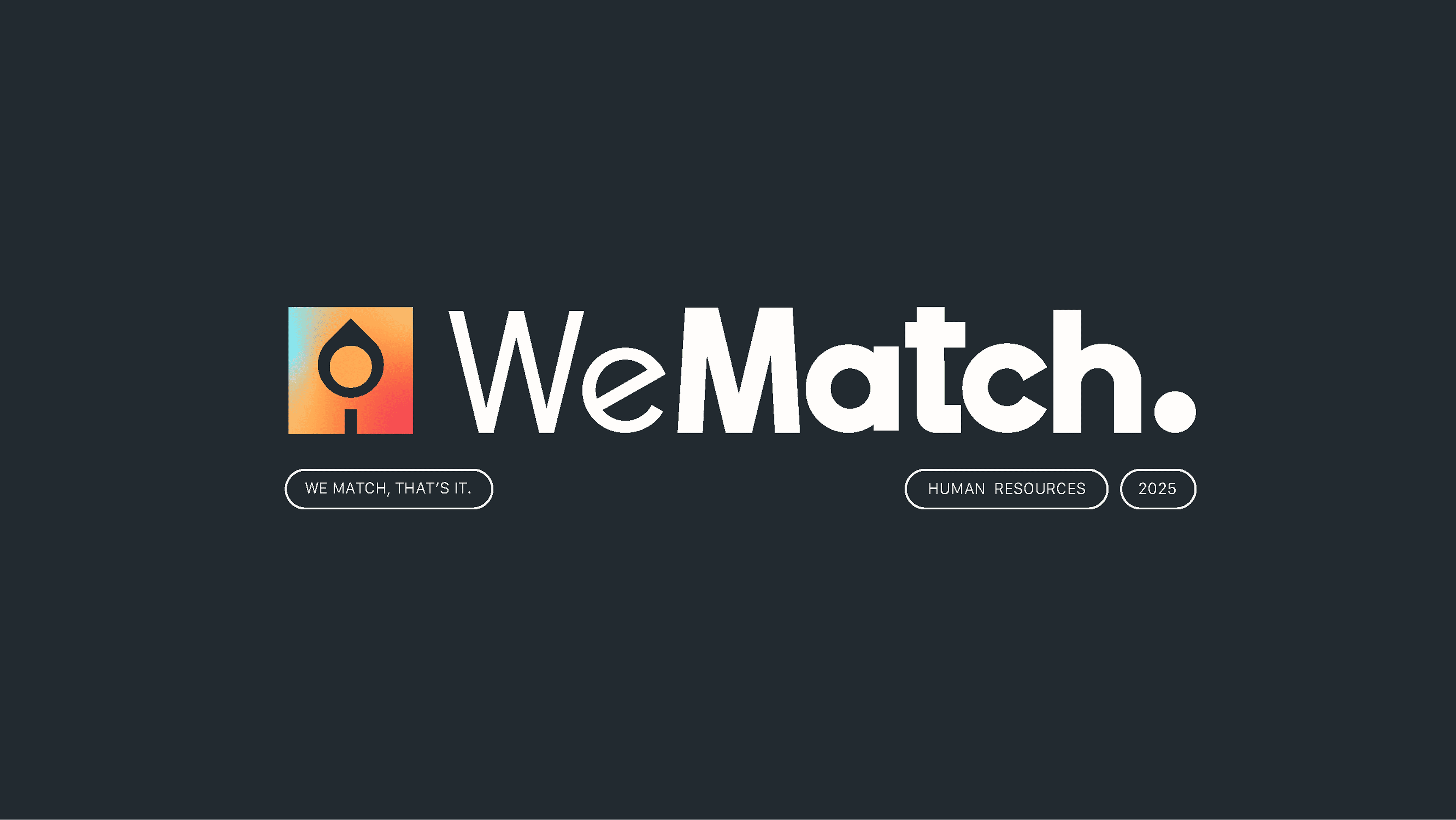 Branding We Match realizado Por BWE AGENCY México